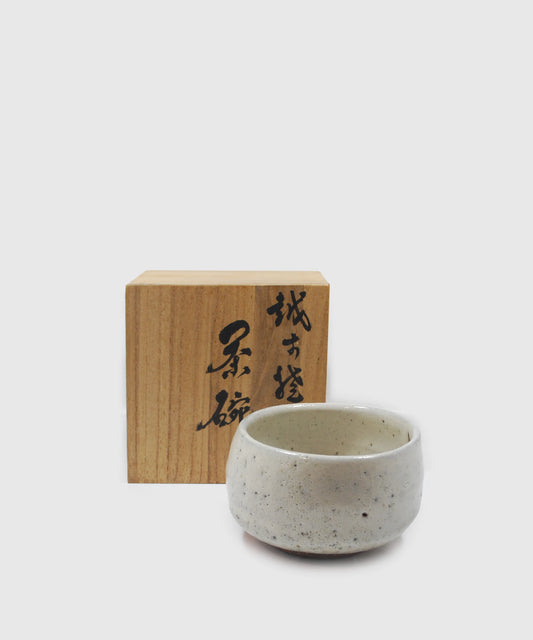 Antique Matcha Bowl & Box (Echizen-yaki)